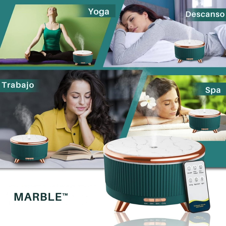 MARBLE™ - Humidificador Aromático Minimalista